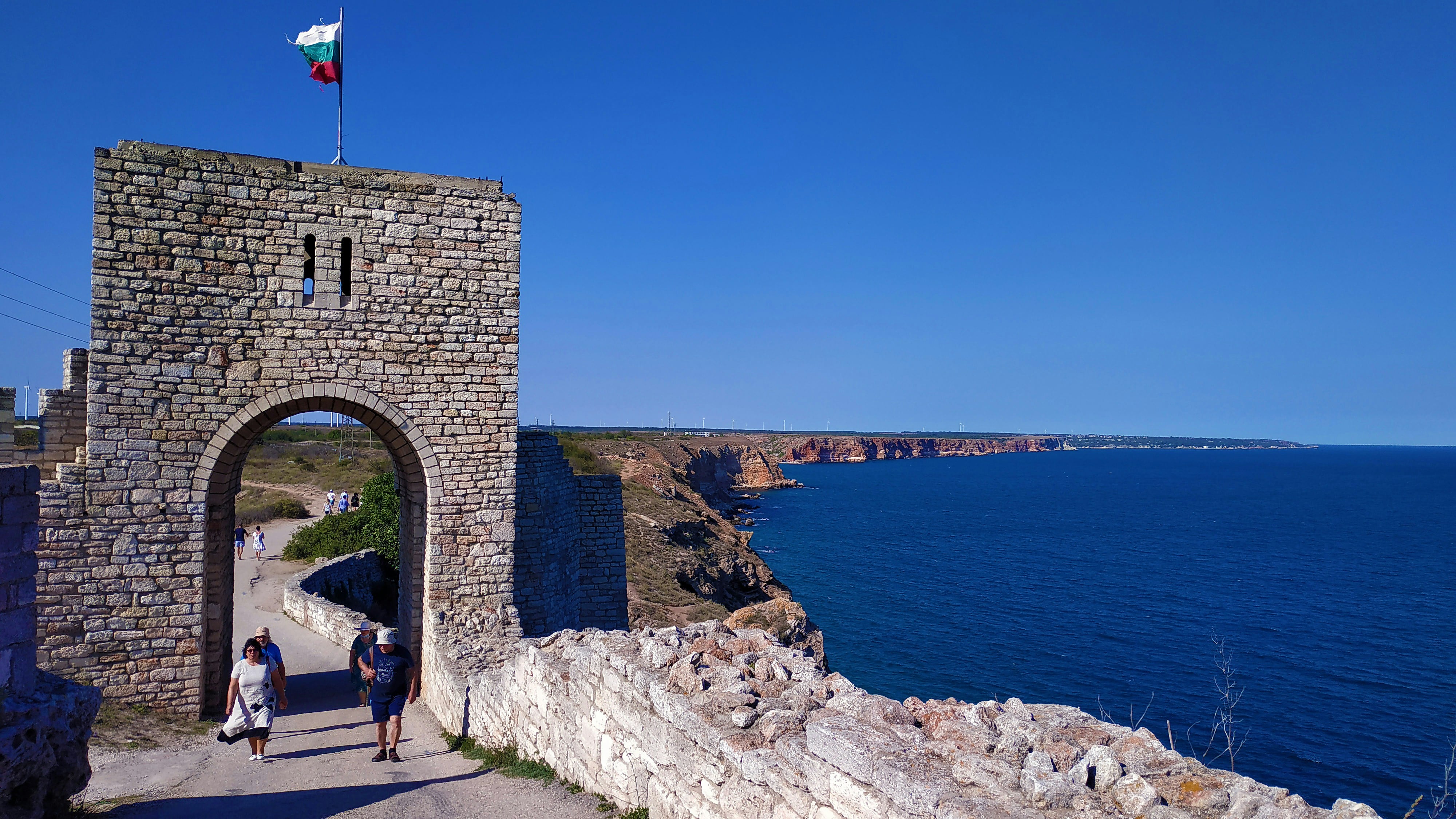 The ancient fortress of Cape Kaliakra